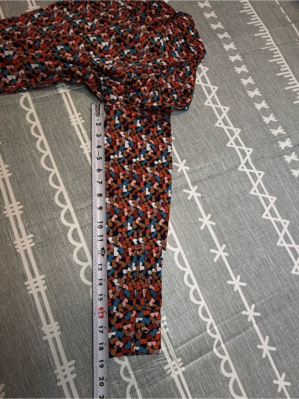 Brooks Brothers “B” Print Button-Up Shirt in Multi-Color - Picture 8 of 9